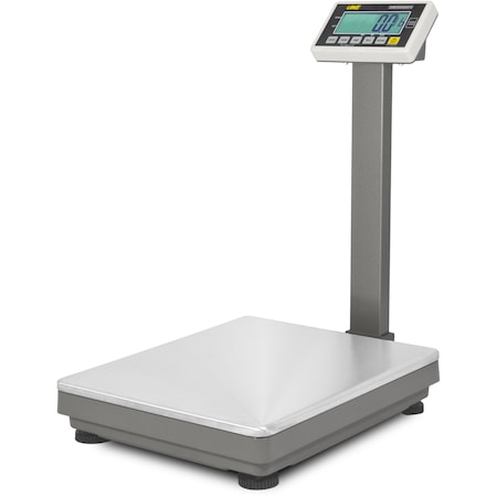 Uwe NTEP Bench Scale, 30 kg, 01 kg, 13x17" Cast Alum Base, Legal For Trade, RS232, 2" Backlit Display UFM-L600